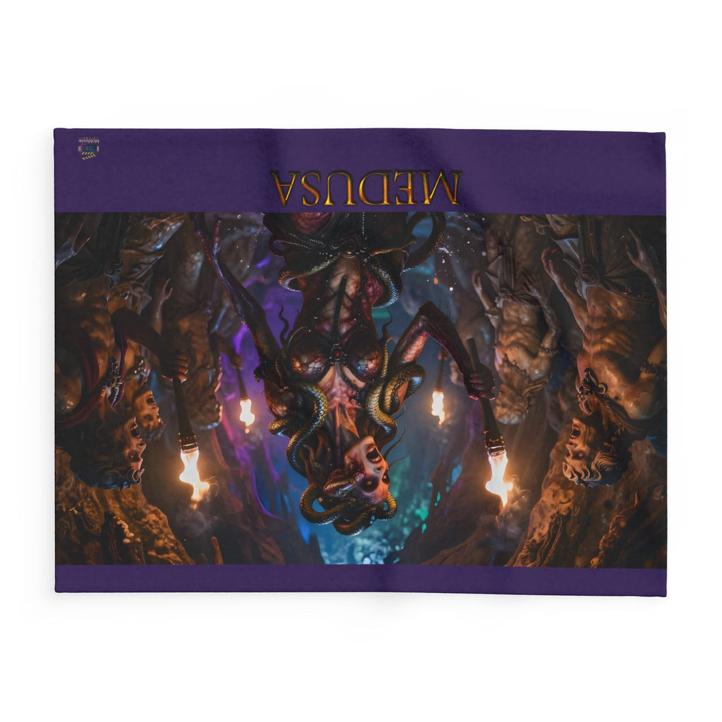 Medusa – Greek Mythology –Fleece Blanket