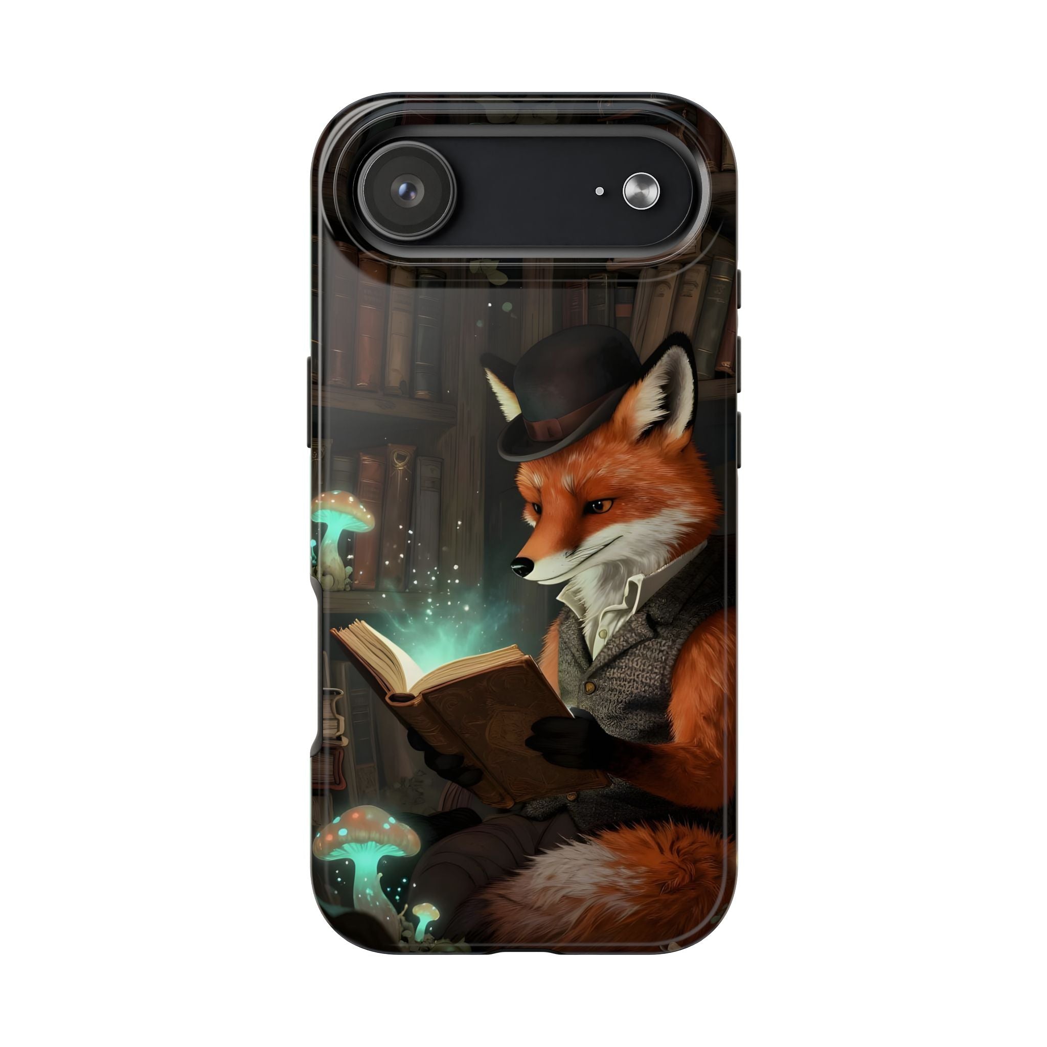 Fox Reading a Book – Phone Case (iPhone and Samsung Galaxy)