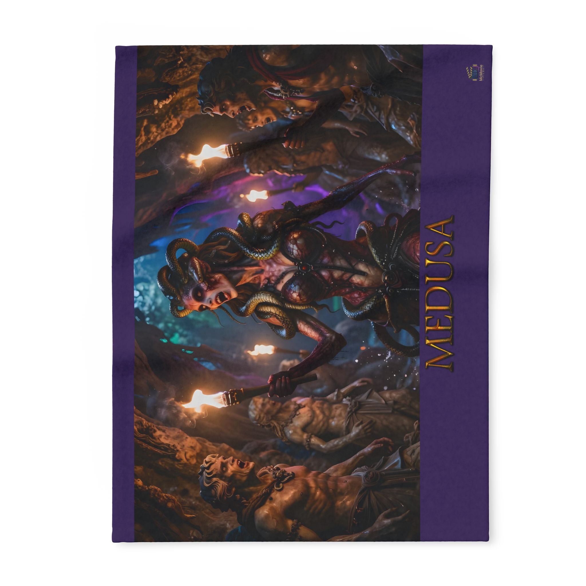 Medusa – Greek Mythology –Fleece Blanket