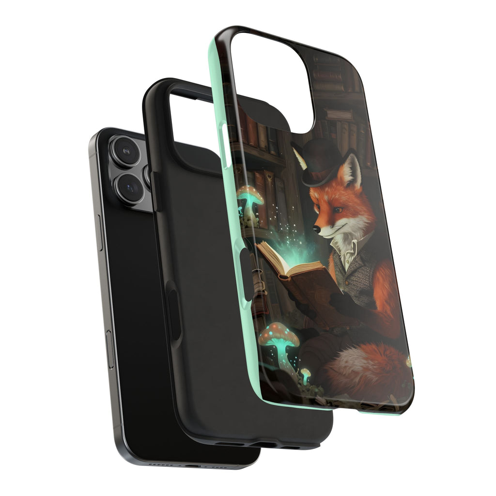 Fox Reading a Book – Phone Case (iPhone and Samsung Galaxy)