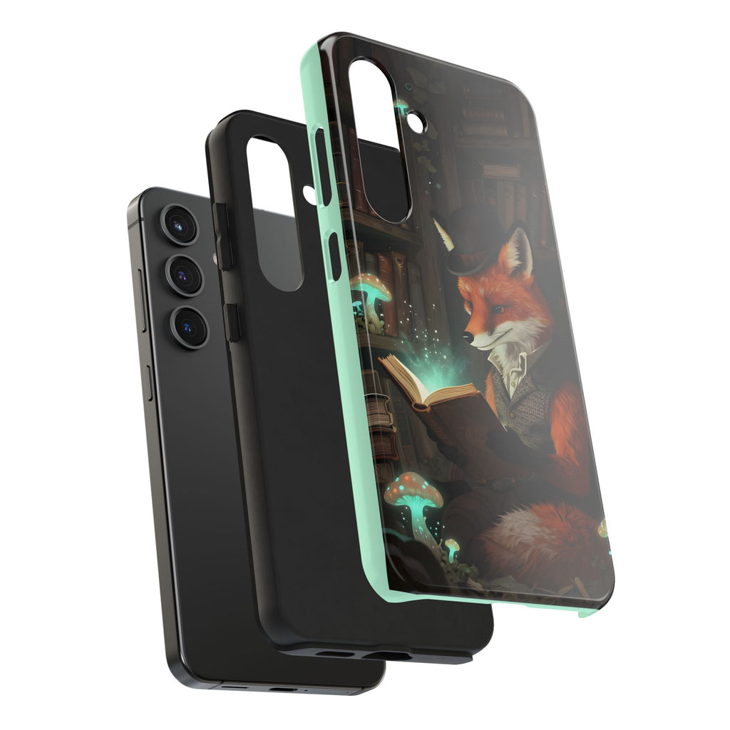 Fox Reading a Book – Phone Case (iPhone and Samsung Galaxy)