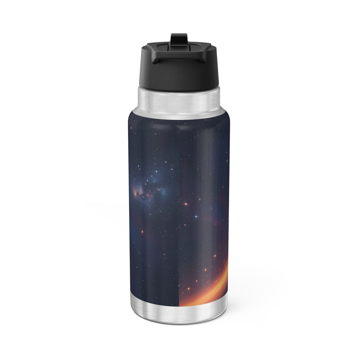 Raccoon on a Rocket – 32oz Water Bottle