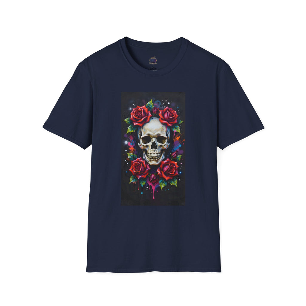 Skull and Roses – T-shirt