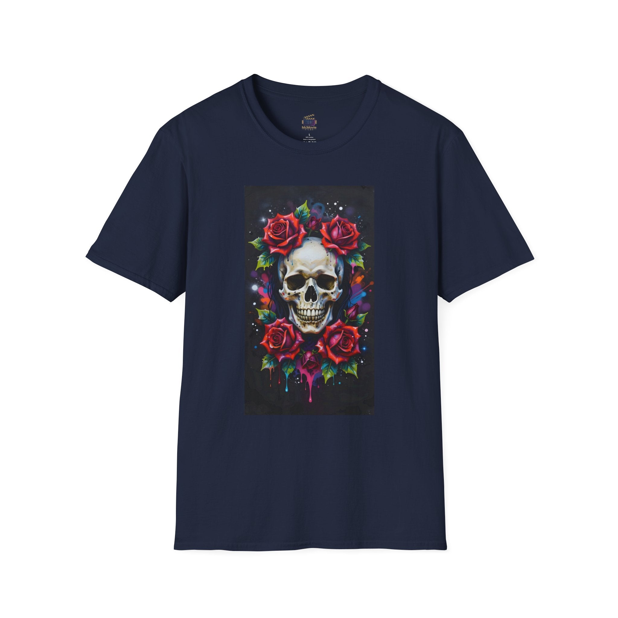 Skull and Roses – T-shirt