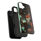 Fox Reading a Book – Phone Case (iPhone and Samsung Galaxy)