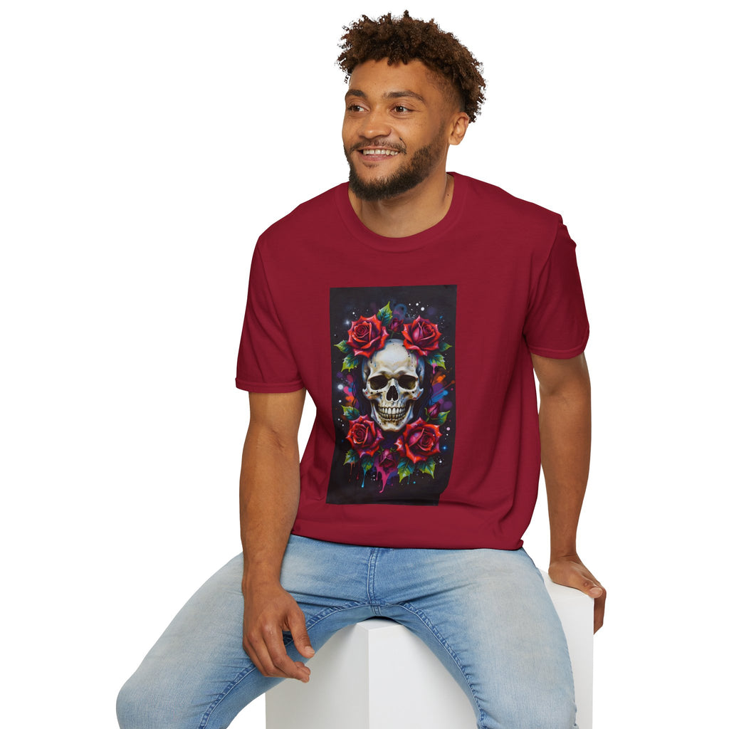 Skull and Roses – T-shirt