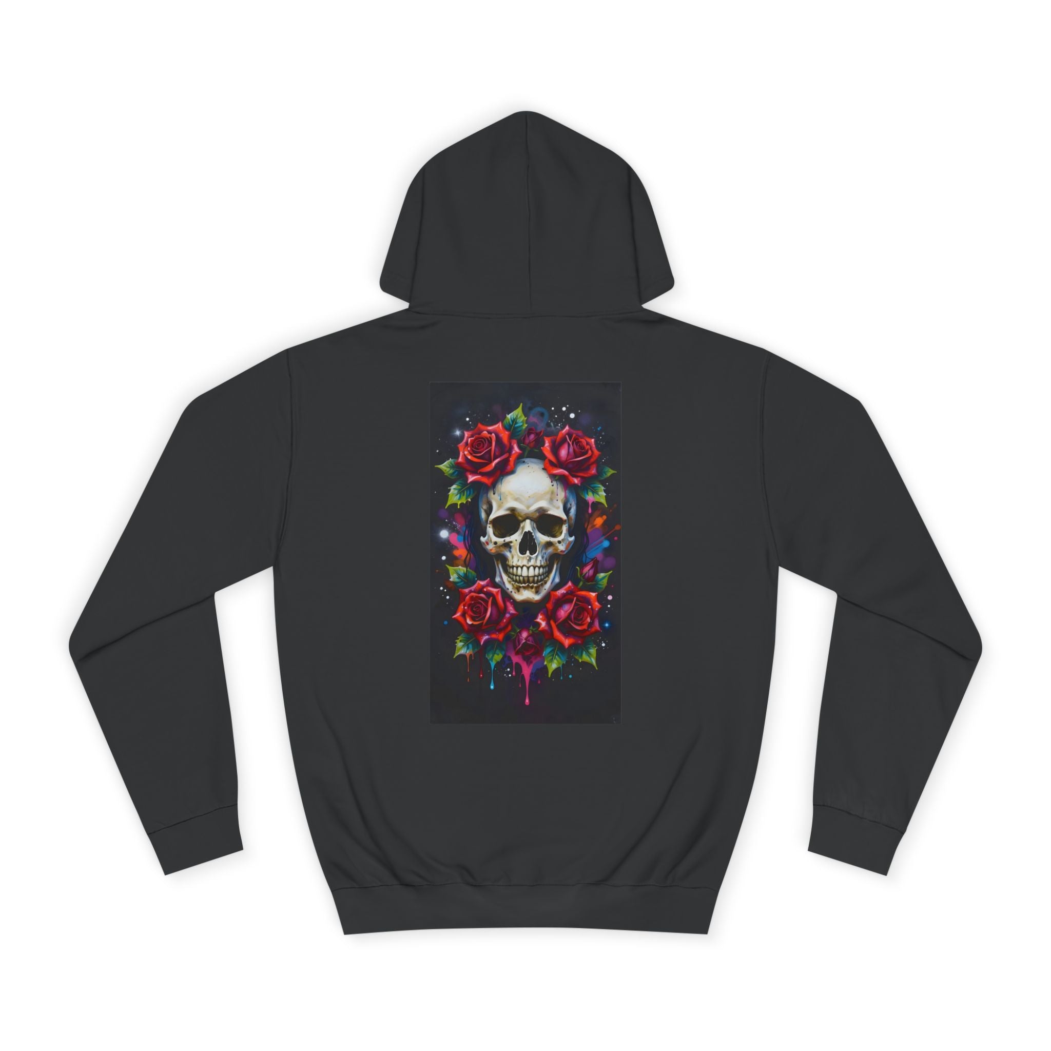 Skull and Roses – Back Print Hoodie