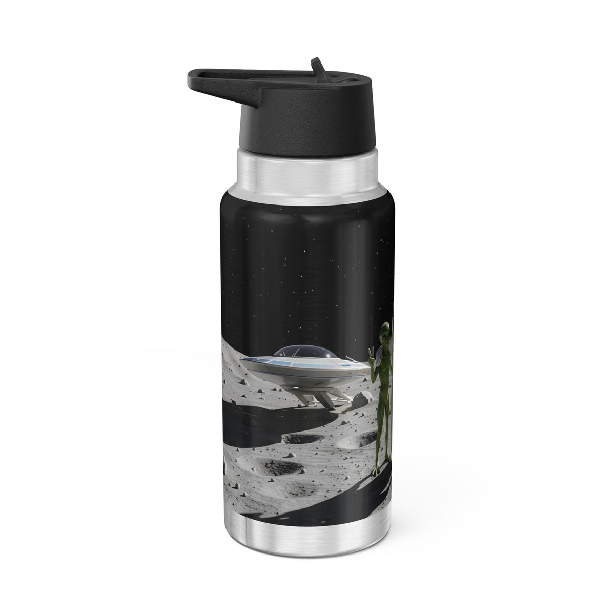 Astronaut Selfie - 32oz Water Bottle