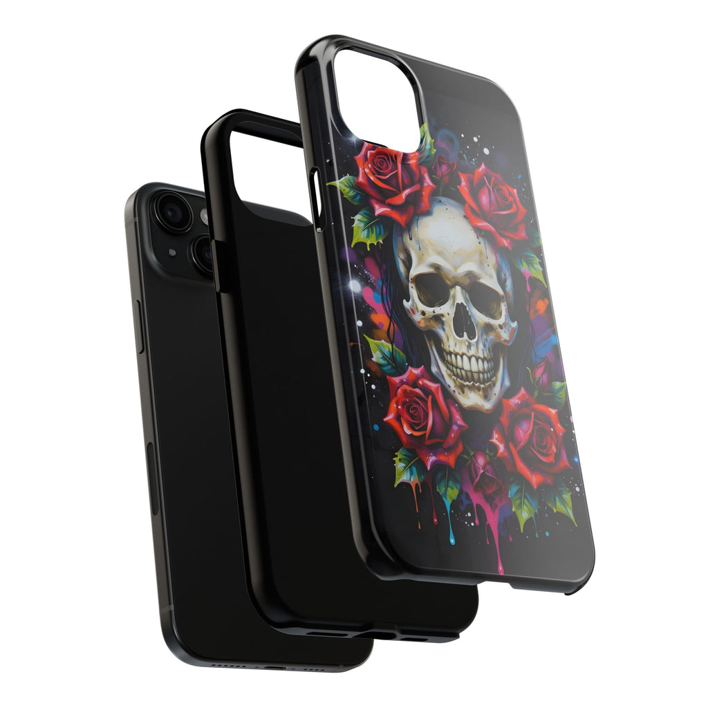 Skull and Roses – Phone Case (iPhone and Samsung Galaxy)
