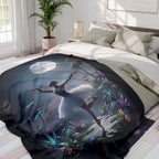 Moonlight Ballerina – Fleece Blanket