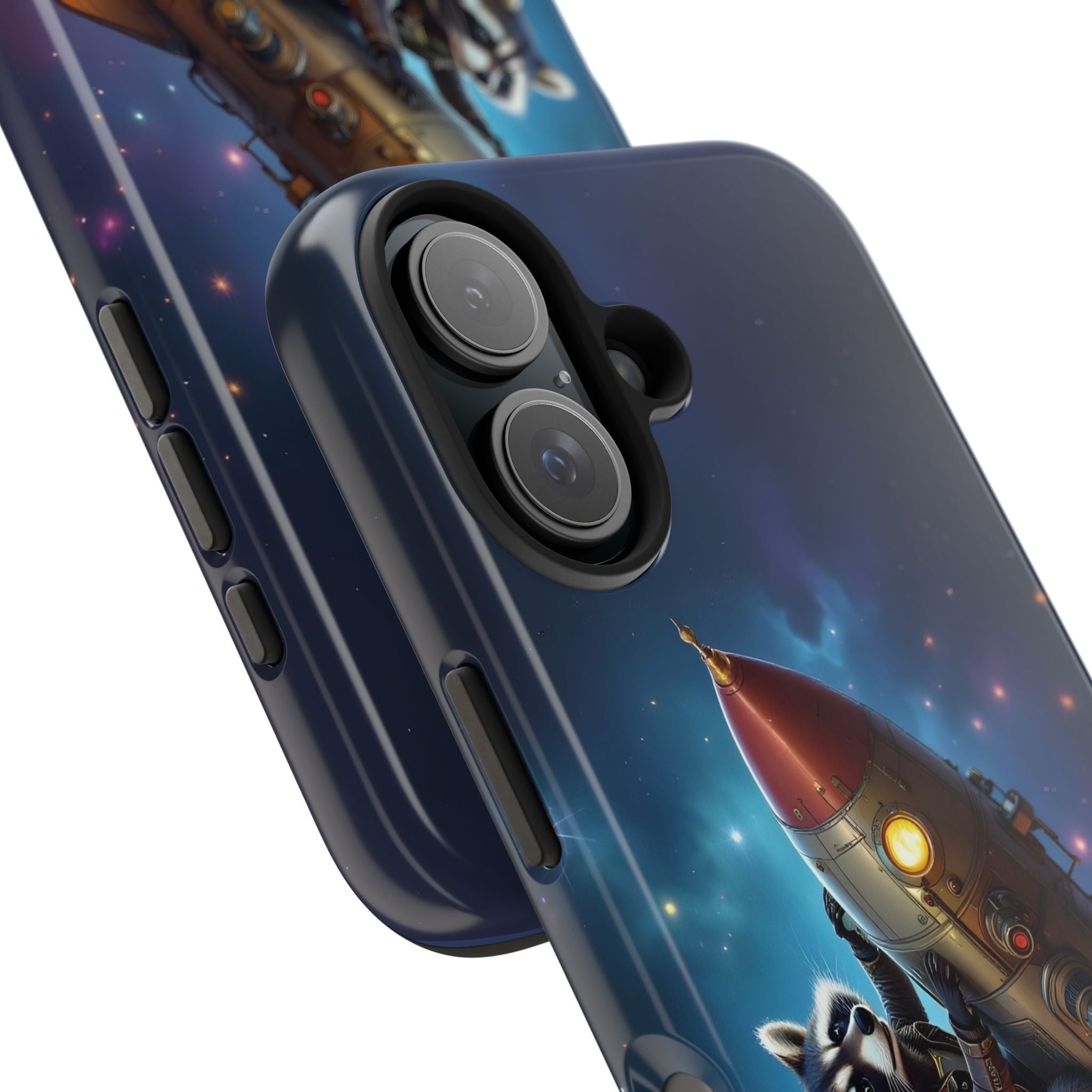 Raccoon On a Rocket – Phone Case (iPhone and Samsung Galaxy)