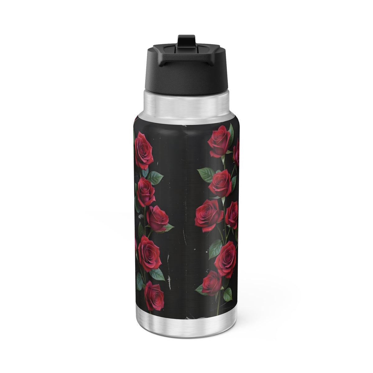 Skull ant Roses – 32oz Water Bottle