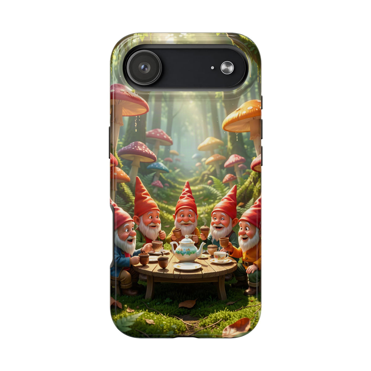 Gnome Tea Party – Phone Case (iPhone and Samsung Galaxy)