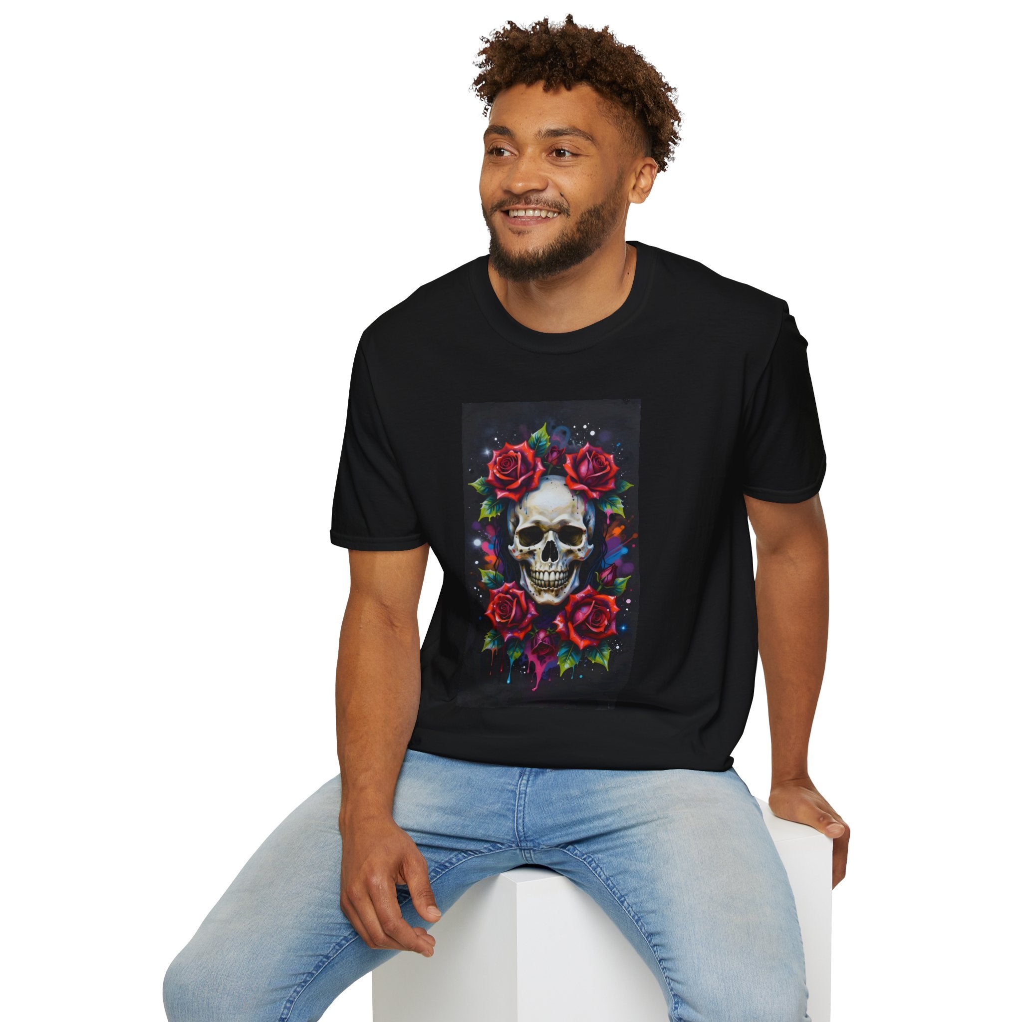 Skull and Roses – T-shirt