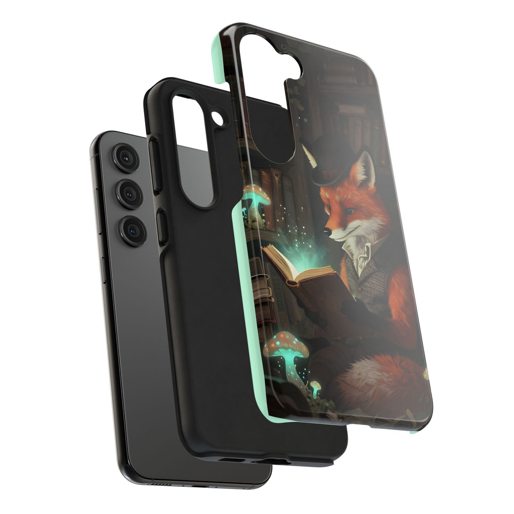Fox Reading a Book – Phone Case (iPhone and Samsung Galaxy)