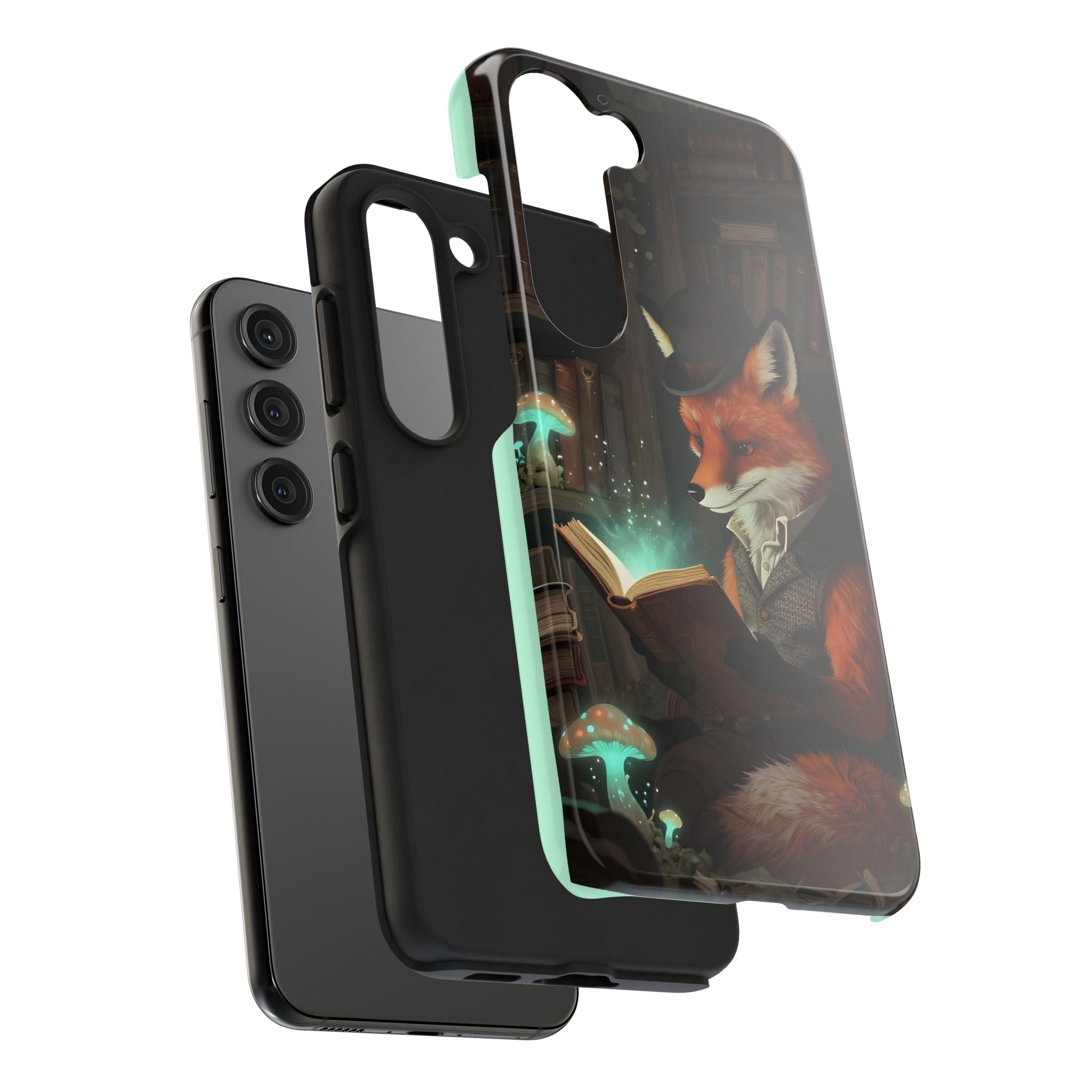 Fox Reading a Book – Phone Case (iPhone and Samsung Galaxy)