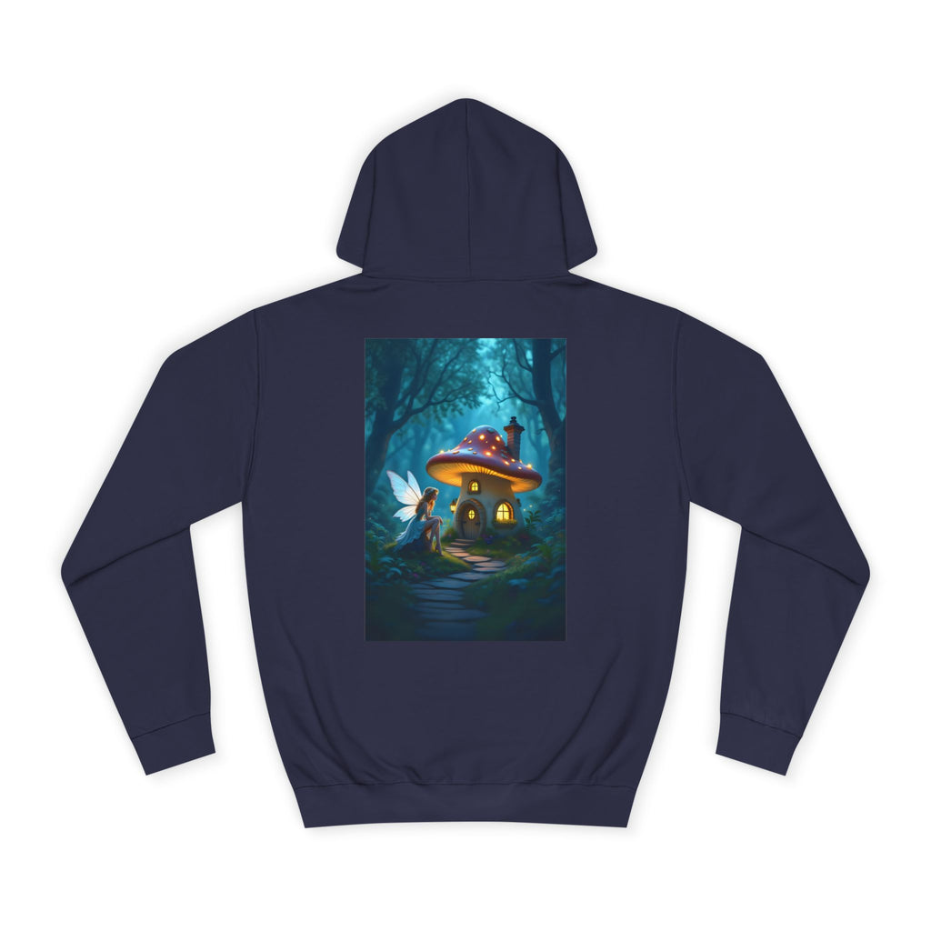 Enchanted Forest Fairy and Toadstool – Back Print Hoodie