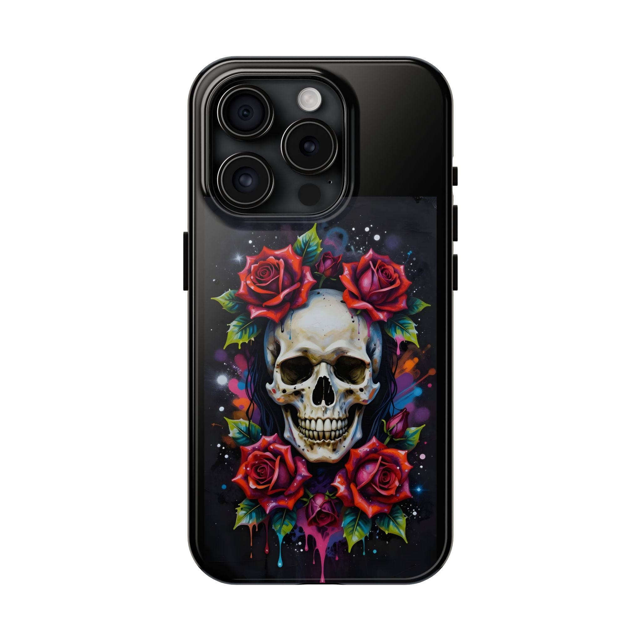 Skull and Roses – Phone Case (iPhone and Samsung Galaxy)