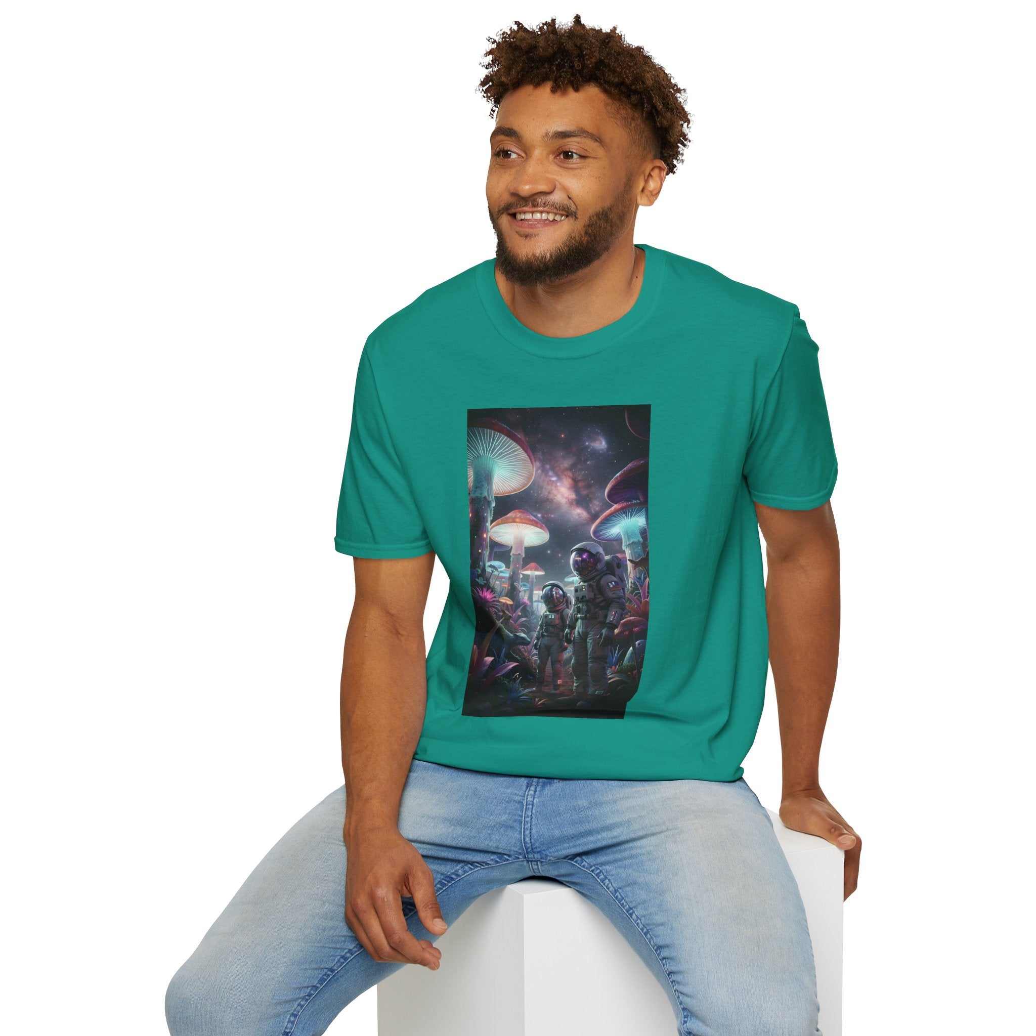 Alien Mushroom Planet – T-shirt