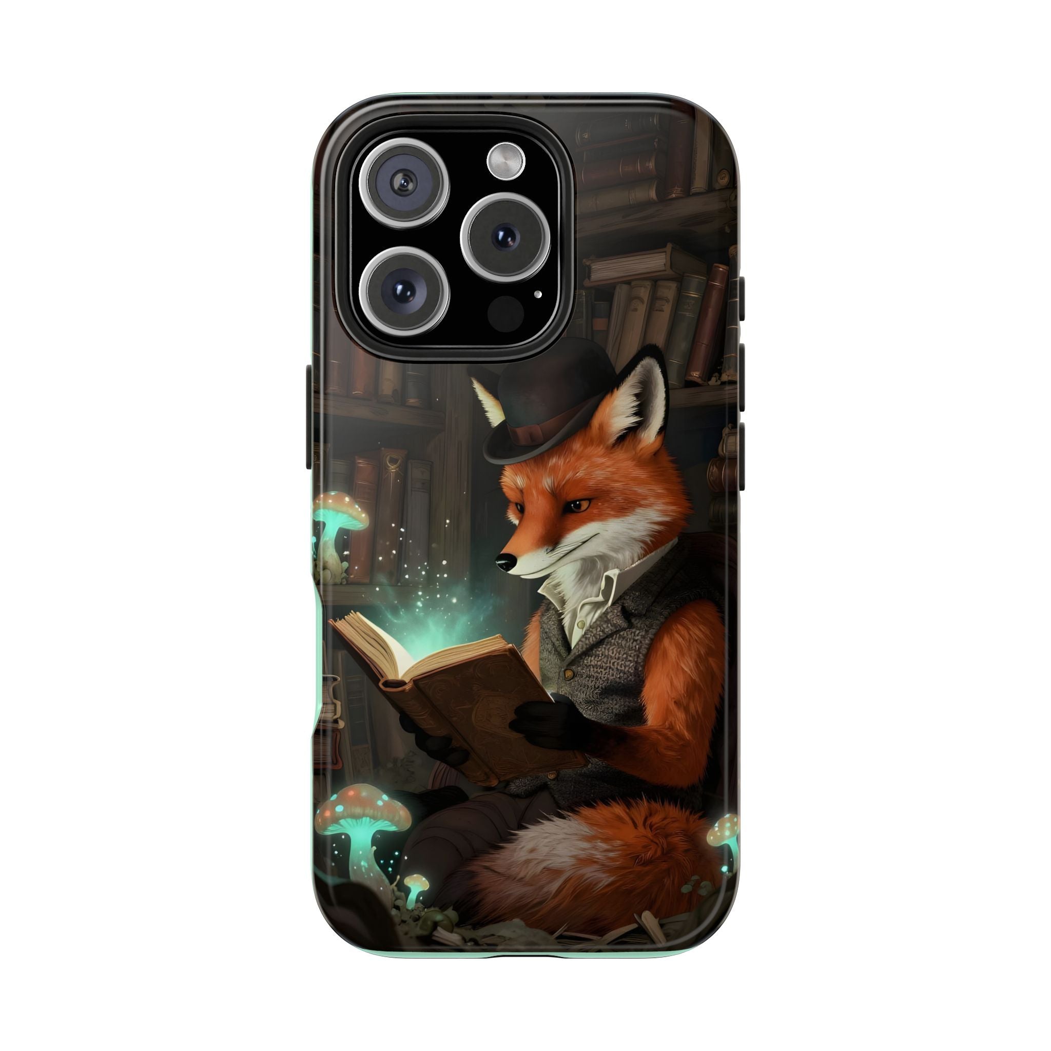 Fox Reading a Book – Phone Case (iPhone and Samsung Galaxy)