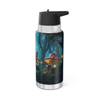 Enchanted Forest Fairy and Toadstool – 32oz Water Bottle