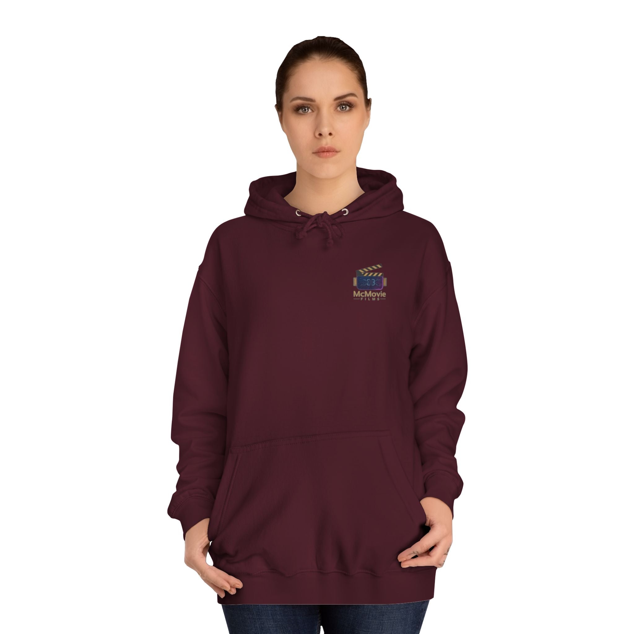 Raccoon on a Rocket – Back Print Hoodie