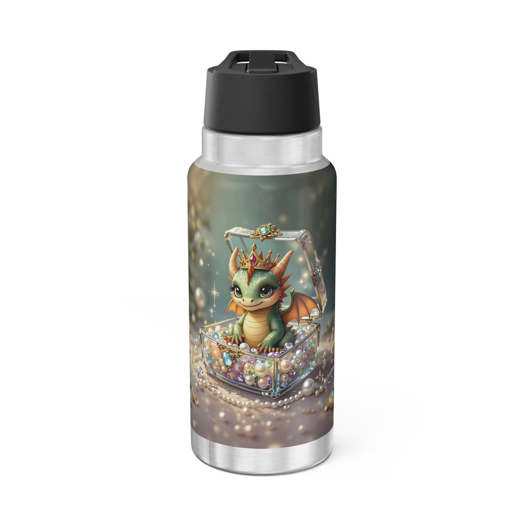 Cute and Ferocious Baby Dragon – 32oz Water Bottle