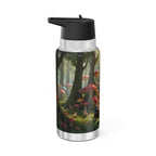 Gnome Tea Party – 32oz Water Bottle