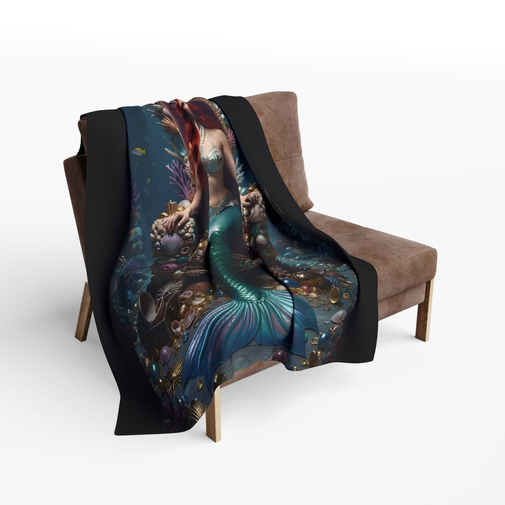 Mermaid – Fleece Blanket