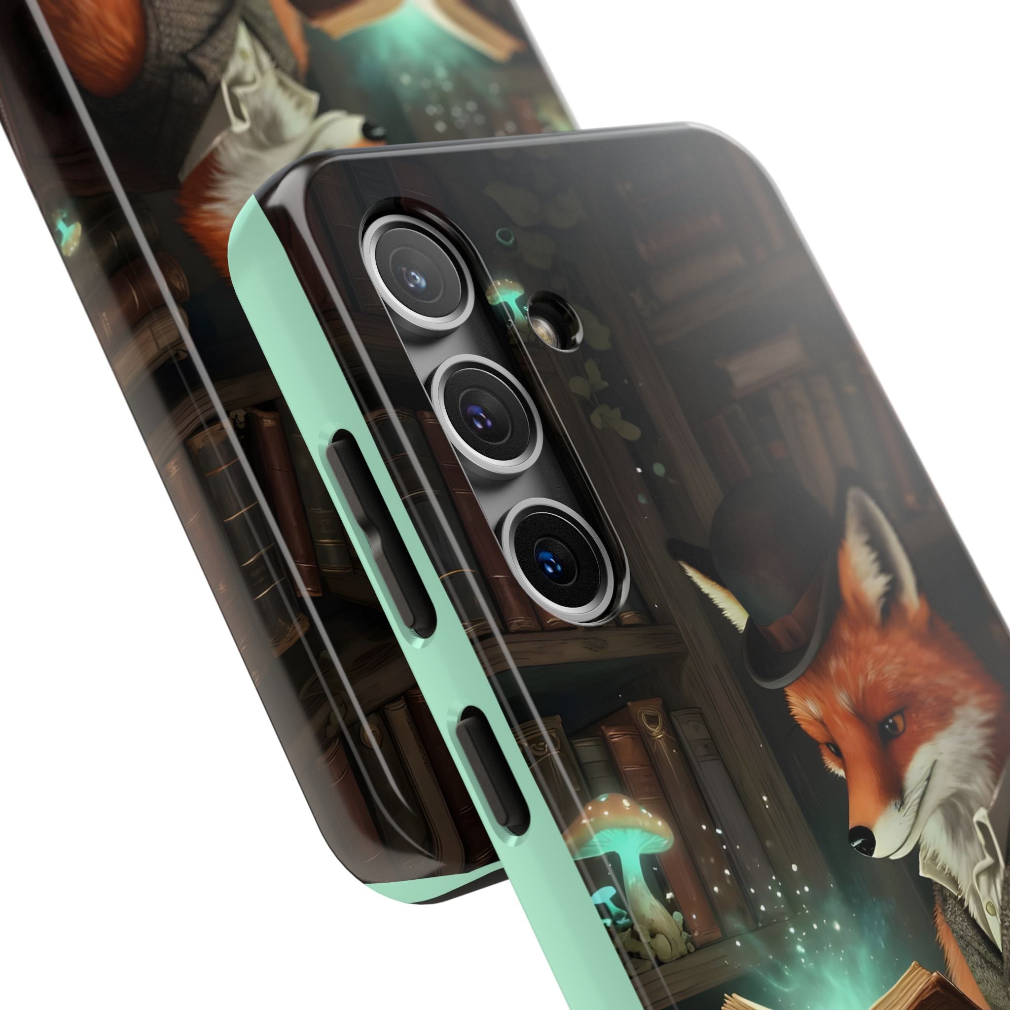 Fox Reading a Book – Phone Case (iPhone and Samsung Galaxy)