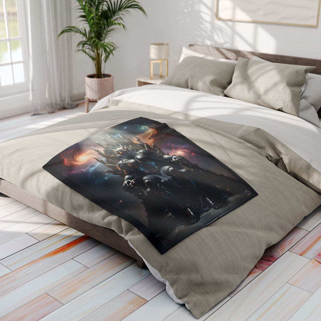 Eternal Robot Overlord – Fleece Blanket