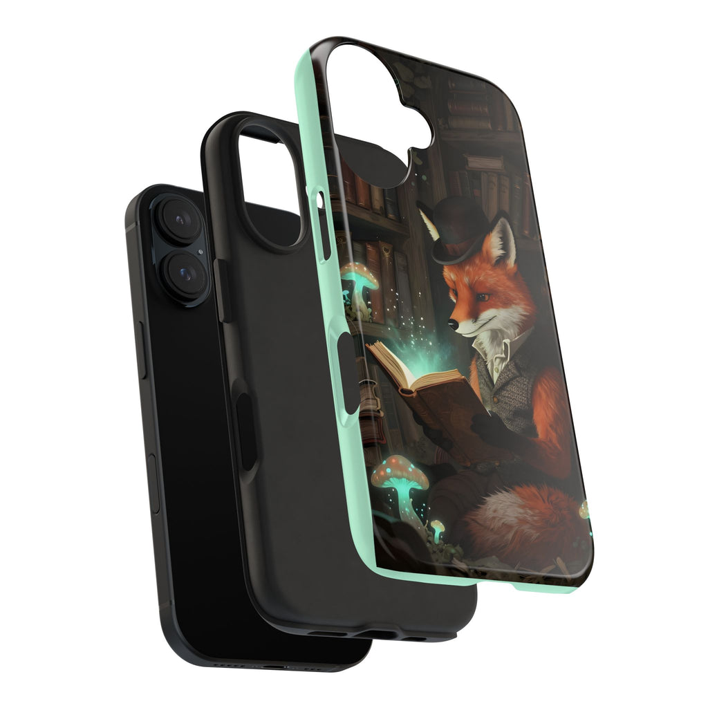 Fox Reading a Book – Phone Case (iPhone and Samsung Galaxy)