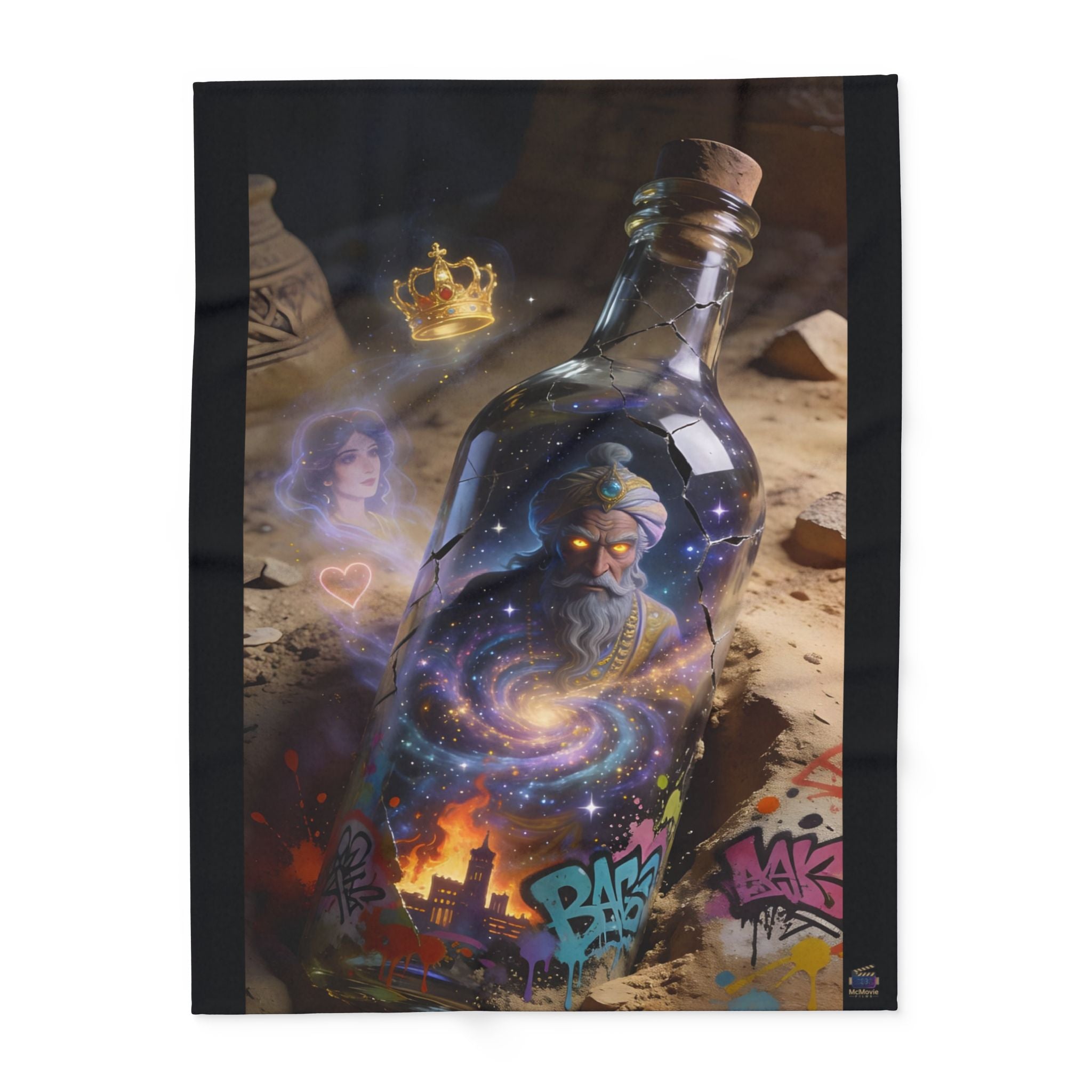 Genie in a Bottle – Fleece Blanket