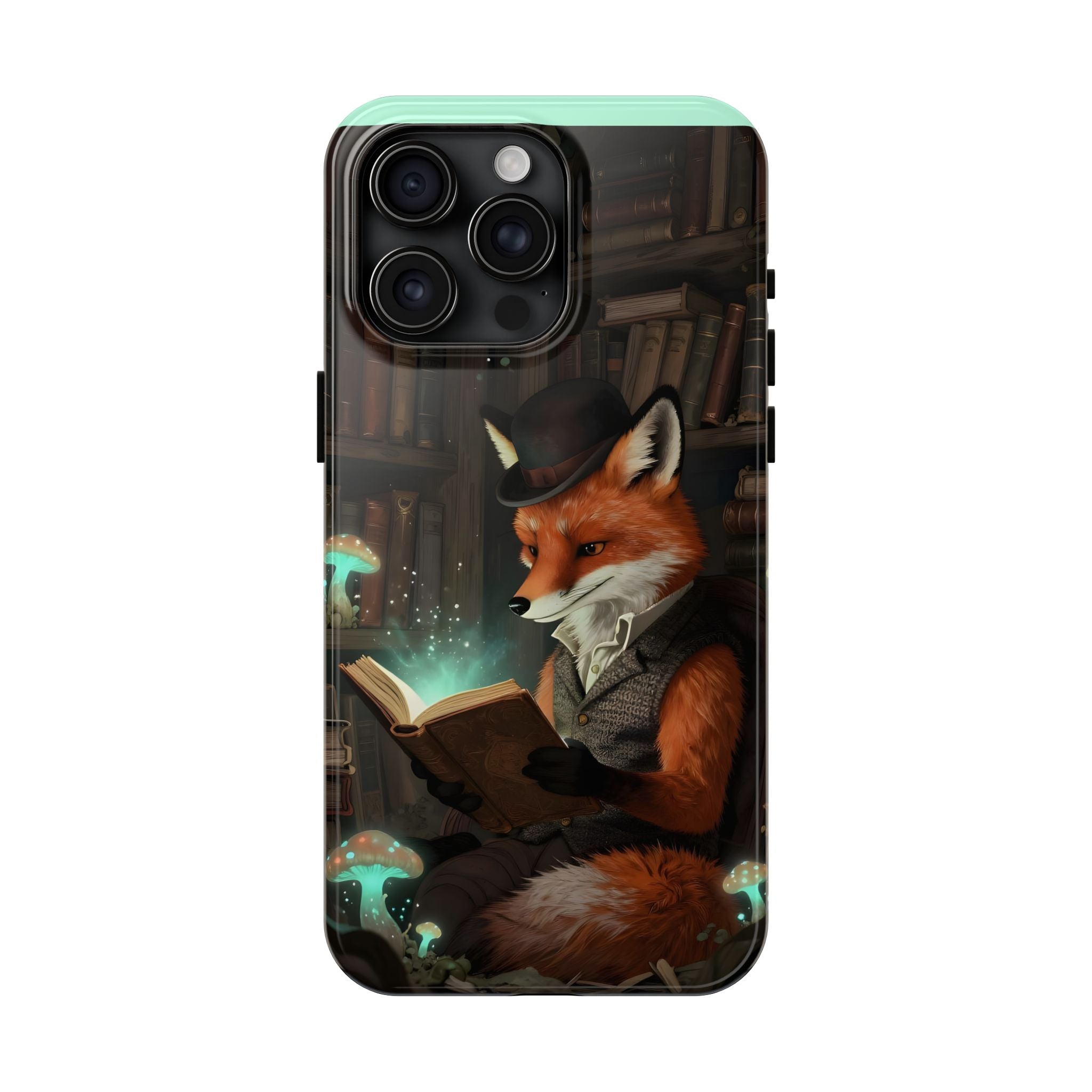 Fox Reading a Book – Phone Case (iPhone and Samsung Galaxy)