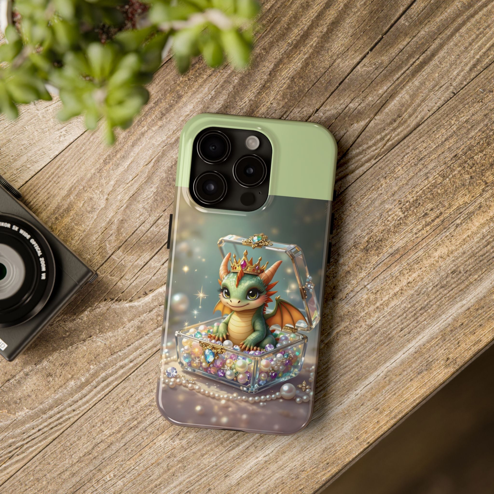 Cute and Ferocious Baby Dragon – Phone Case (iPhone and Samsung Galaxy)