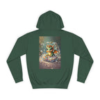 Cute and Ferocious Baby Dragon – Back Print Hoodie