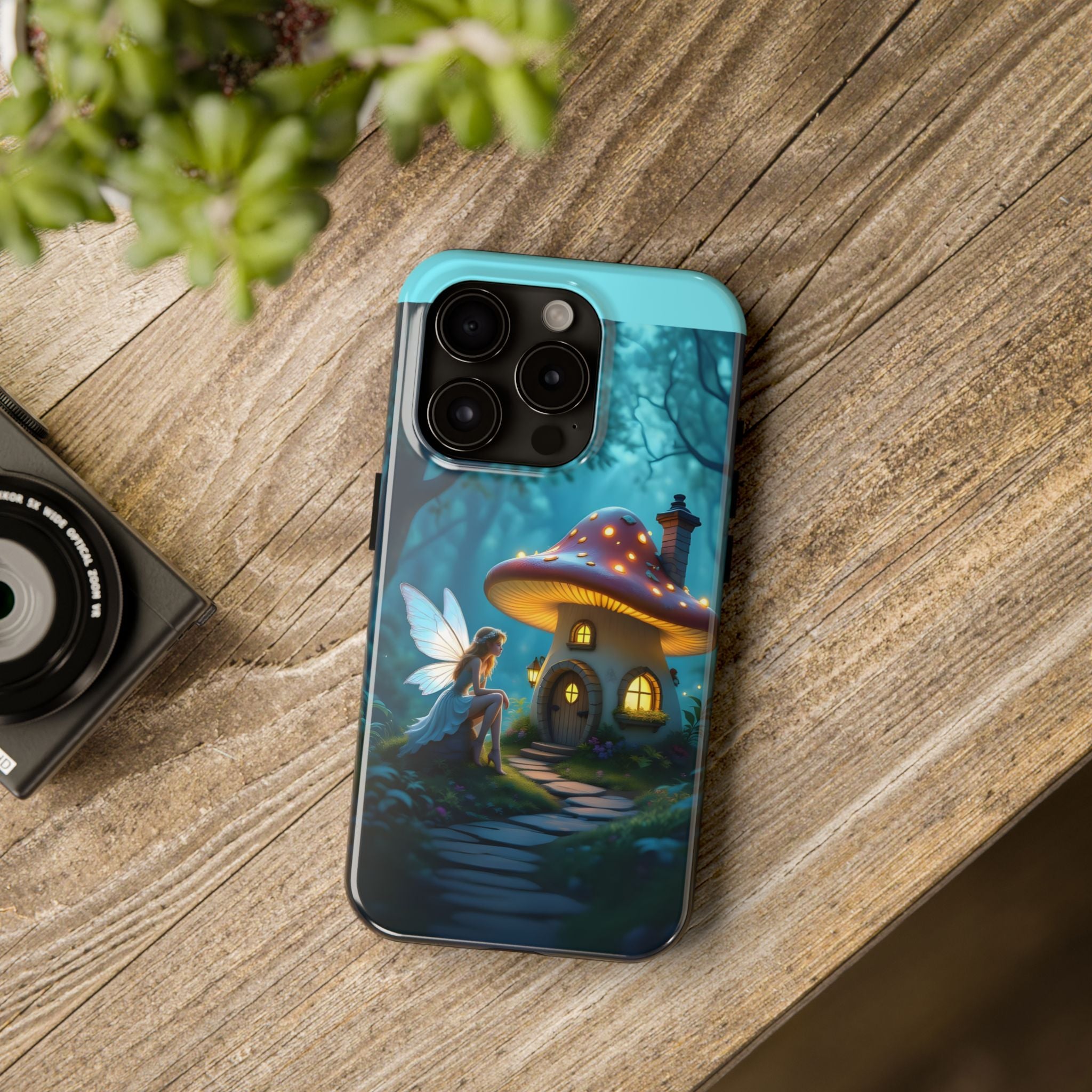 Enchanted Forest Fairy and Toadstool – Phone Case (iPhone and Samsung Galaxy)