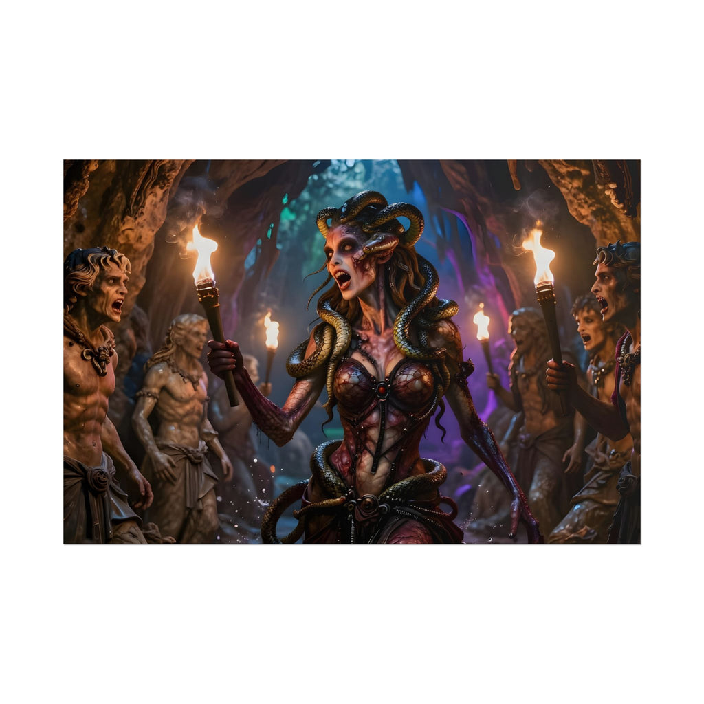 Medusa – Greek Mythology – Poster