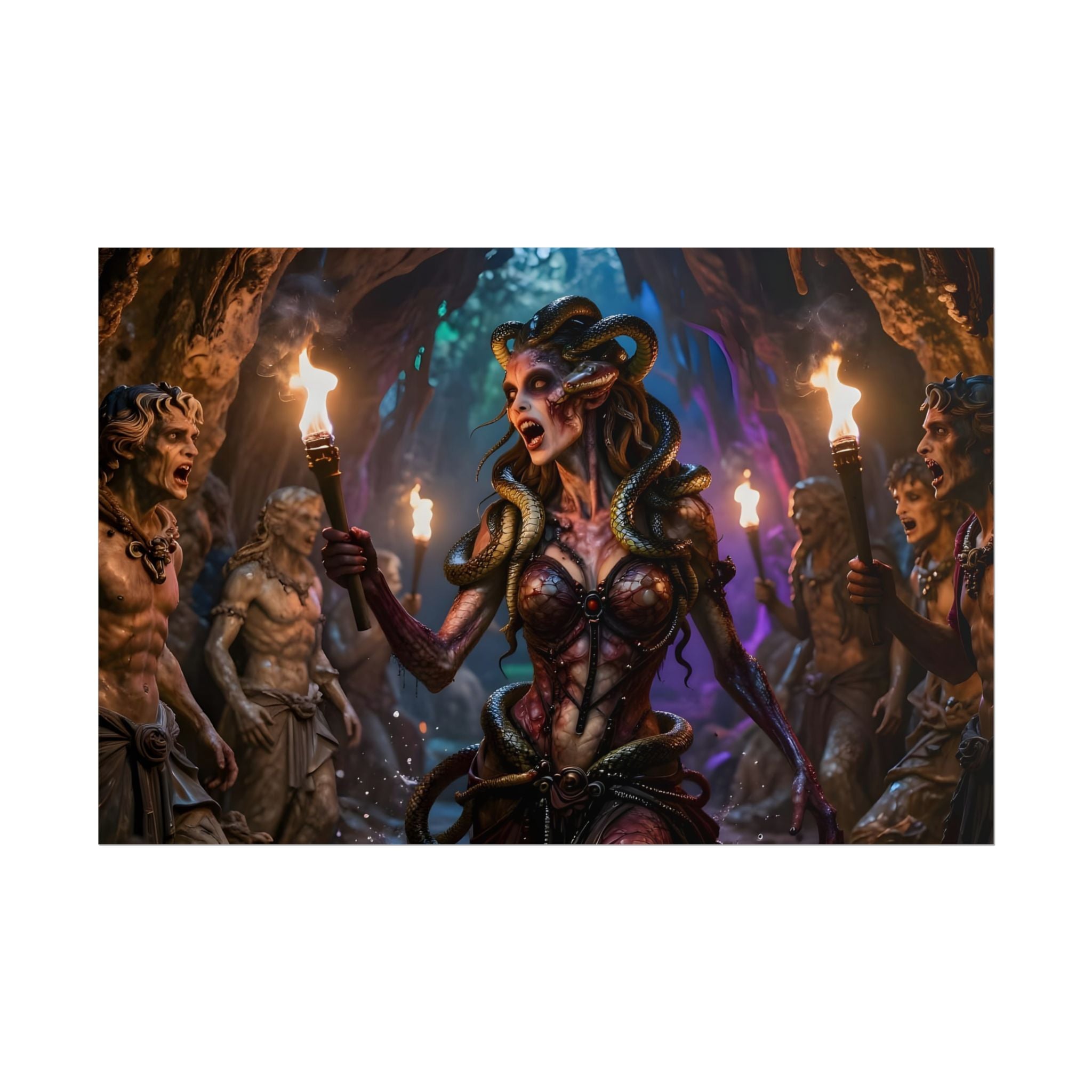 Medusa – Greek Mythology – Poster