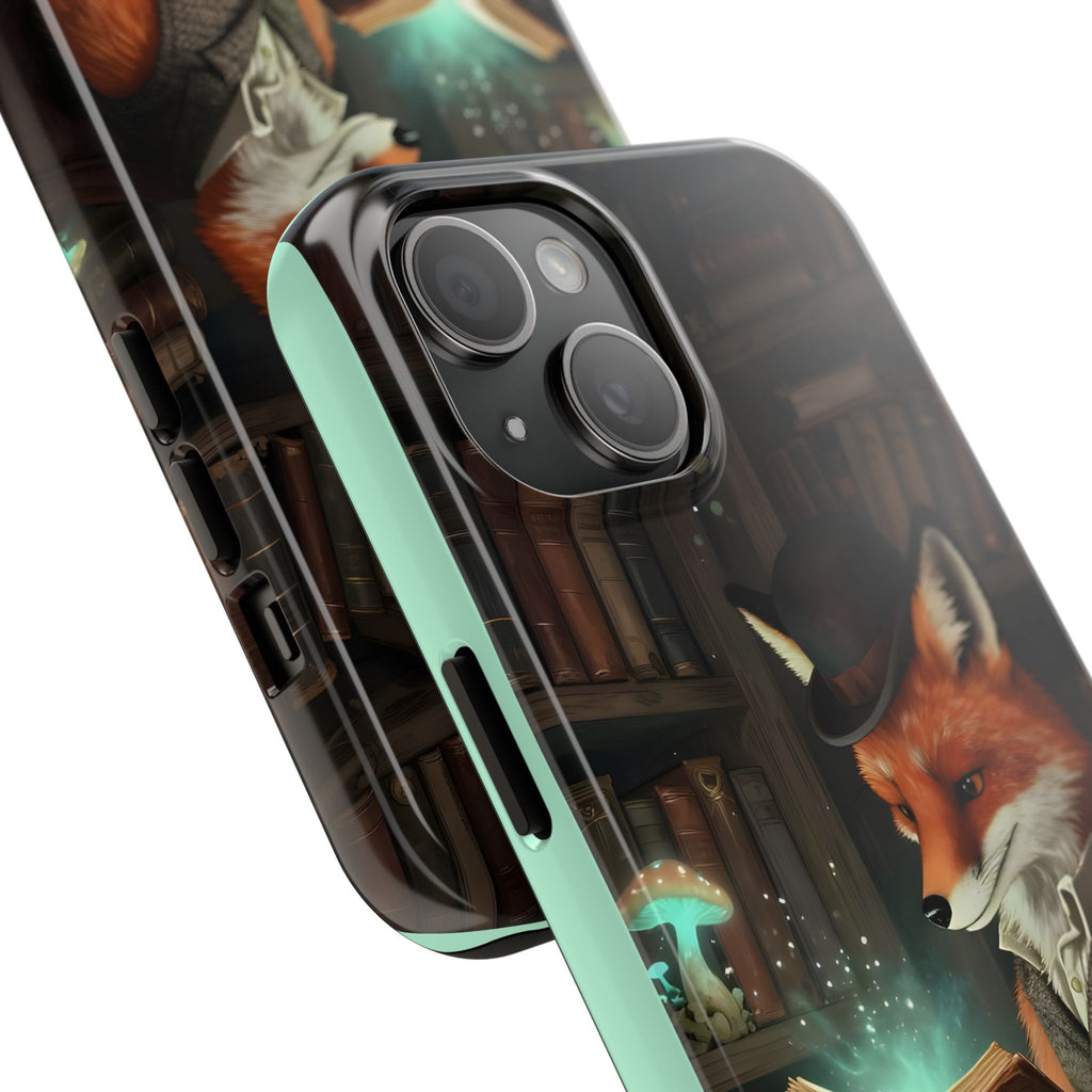 Fox Reading a Book – Phone Case (iPhone and Samsung Galaxy)