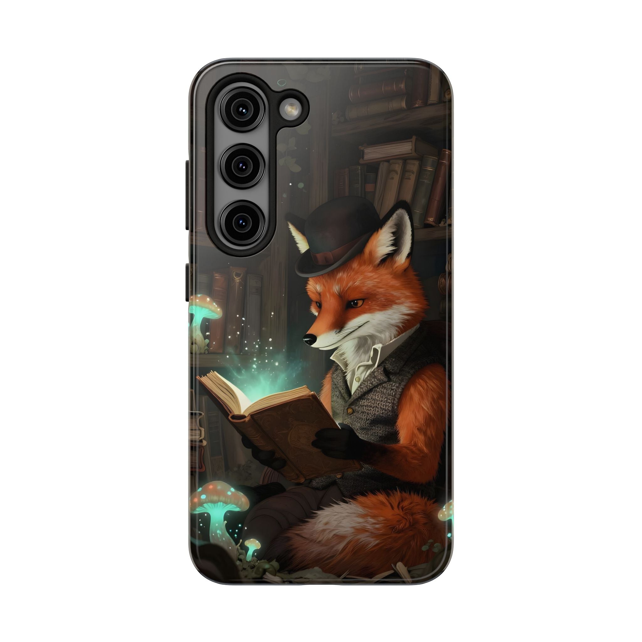 Fox Reading a Book – Phone Case (iPhone and Samsung Galaxy)