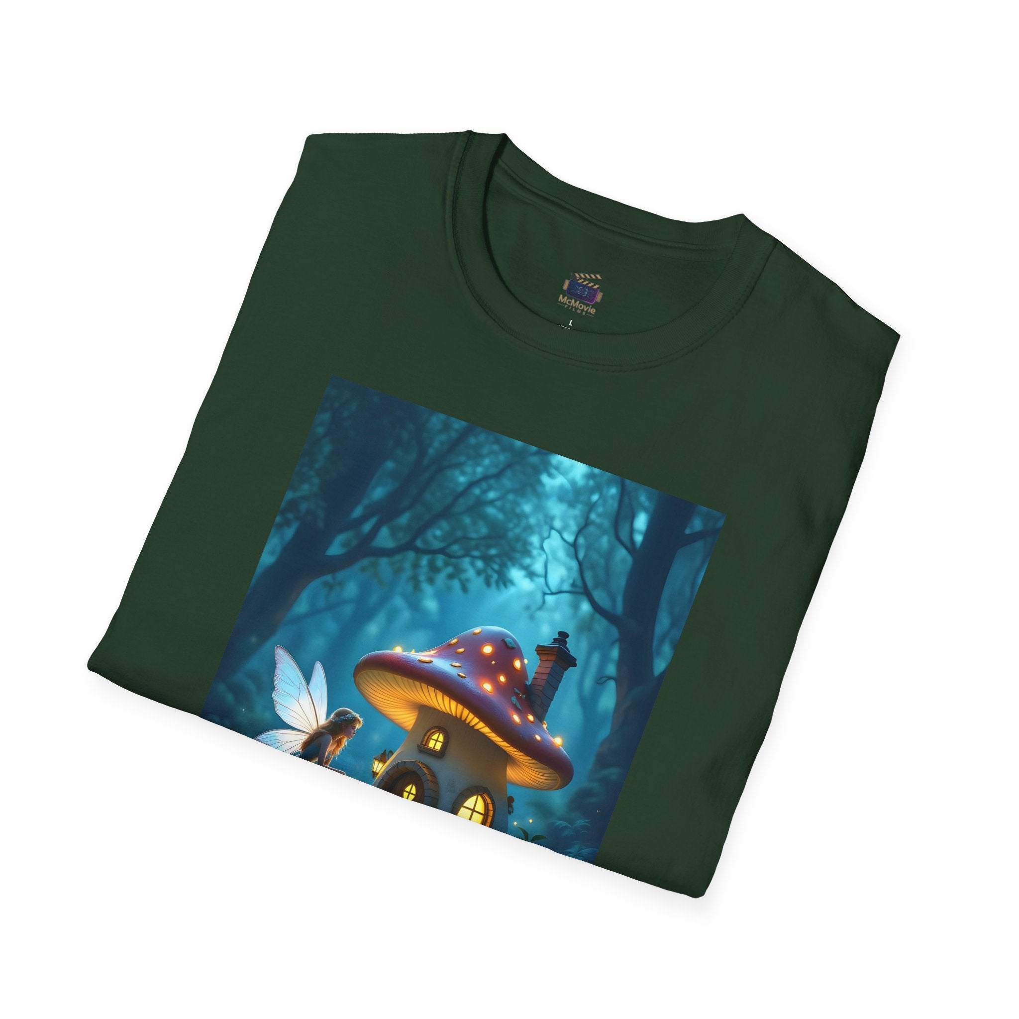Enchanted Forest Fairy and Toadstool – T-shirt
