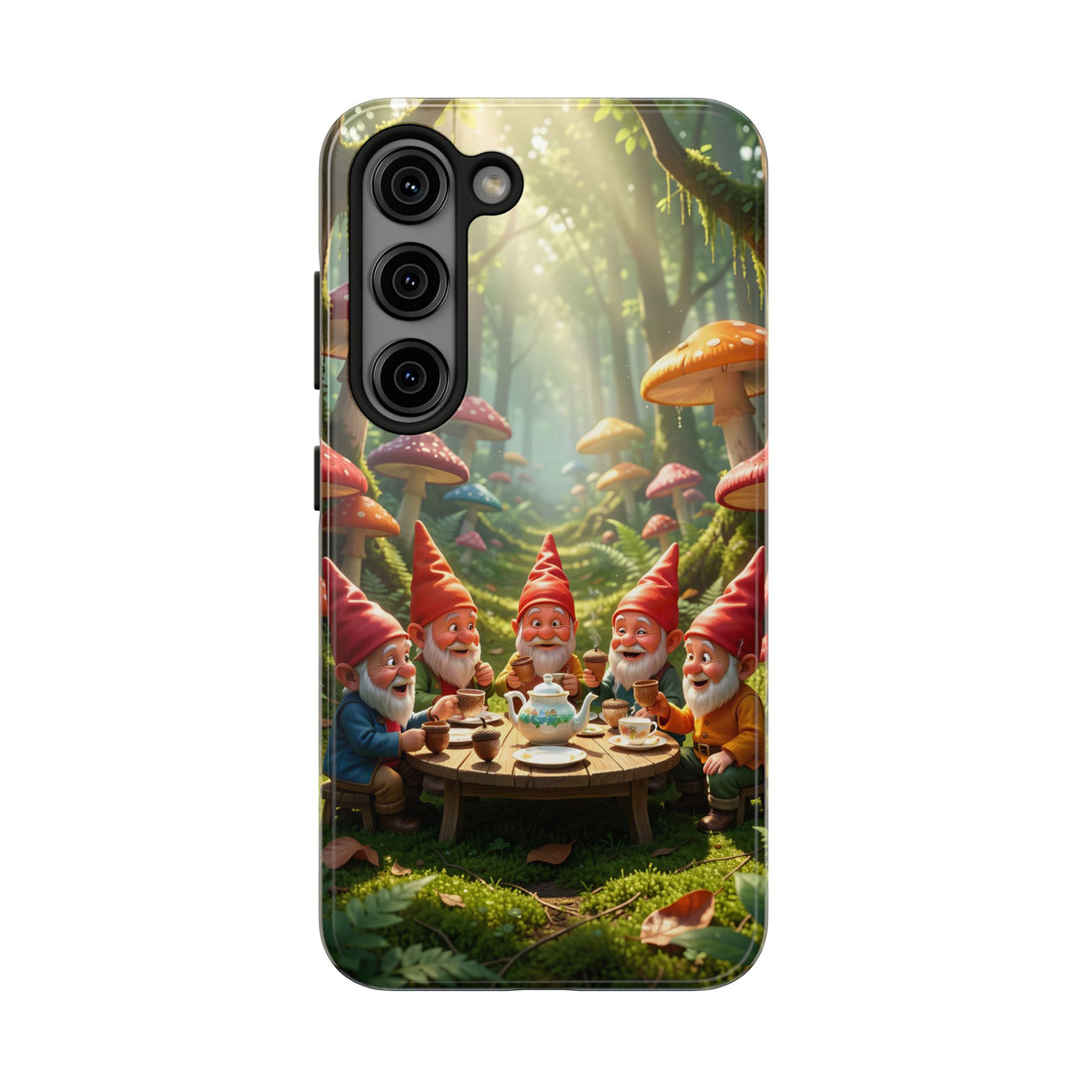 Gnome Tea Party – Phone Case (iPhone and Samsung Galaxy)