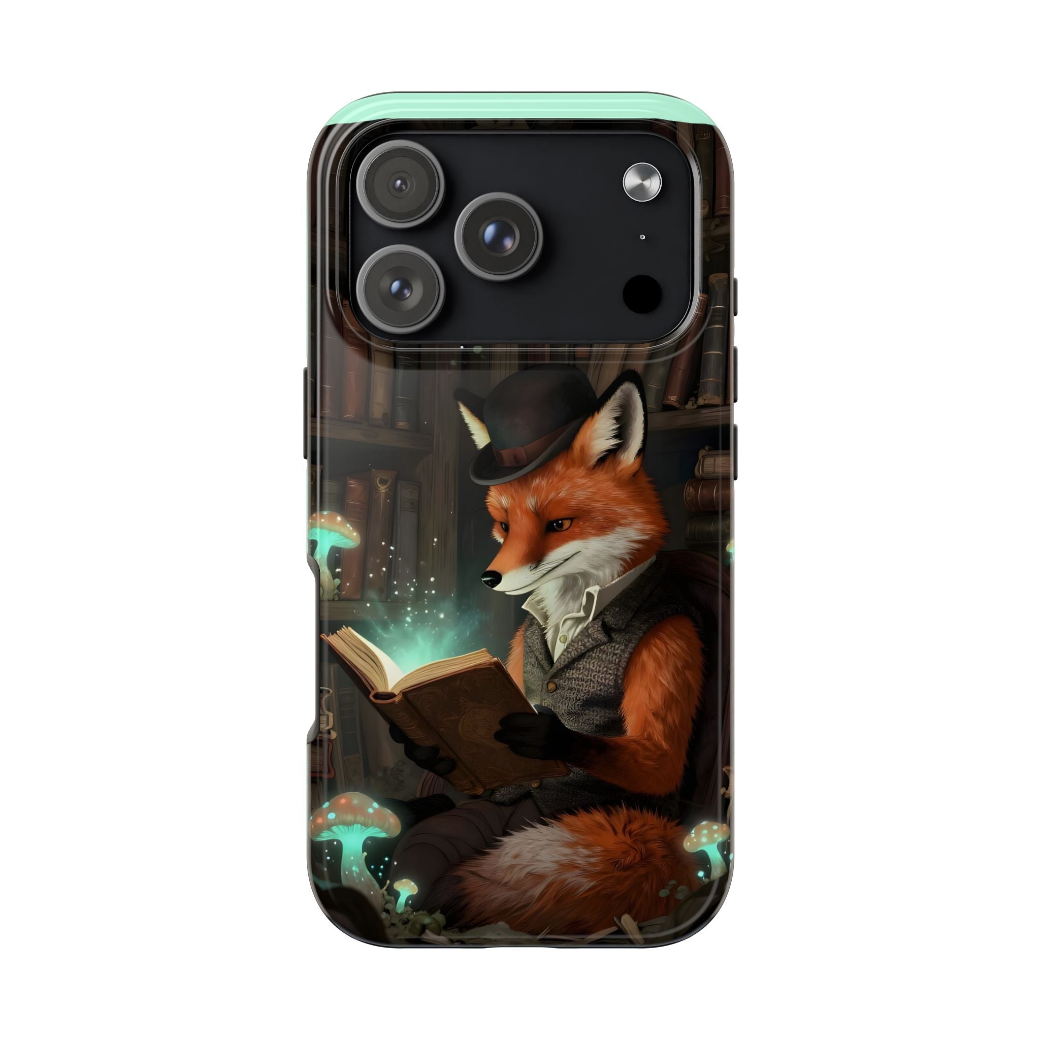 Fox Reading a Book – Phone Case (iPhone and Samsung Galaxy)