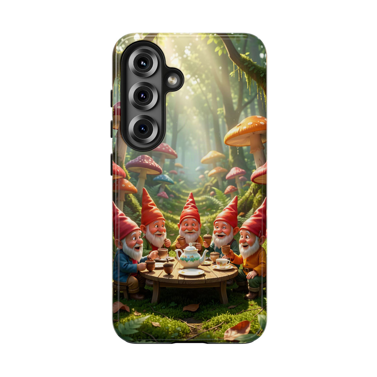 Gnome Tea Party – Phone Case (iPhone and Samsung Galaxy)