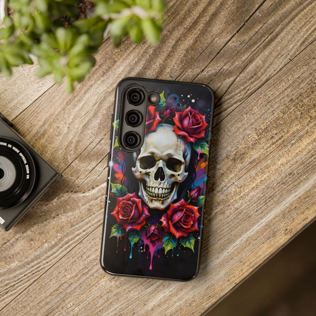 Skull and Roses – Phone Case (iPhone and Samsung Galaxy)